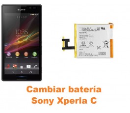 Cambiar batería Sony Xperia C