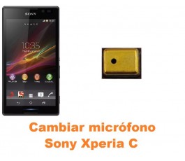 Cambiar micrófono Sony Xperia C