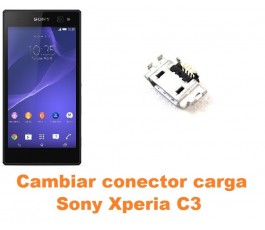 Cambiar conector carga Sony Xperia C3