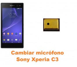 Cambiar micrófono Sony Xperia C3