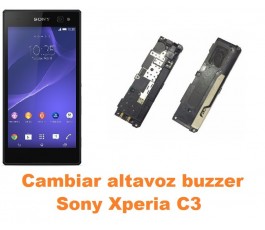 Cambiar altavoz buzzer Sony Xperia C3