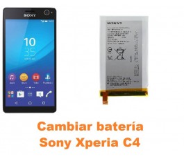 Cambiar batería Sony Xperia C4