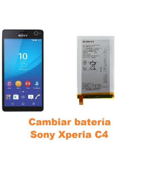 Cambiar batería Sony Xperia C4