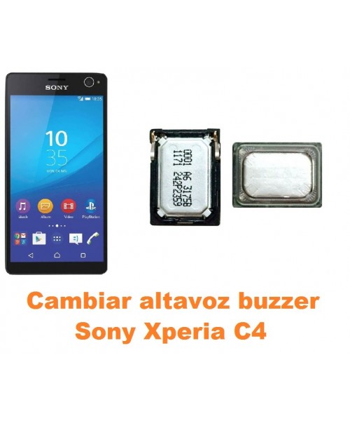 Cambiar altavoz buzzer Sony Xperia C4