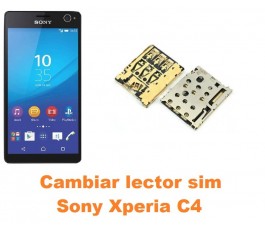 Cambiar lector sim Sony Xperia C4