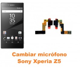 Cambiar micrófono Sony Xperia Z5