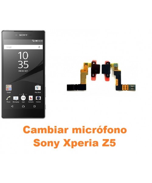 Cambiar micrófono Sony Xperia Z5