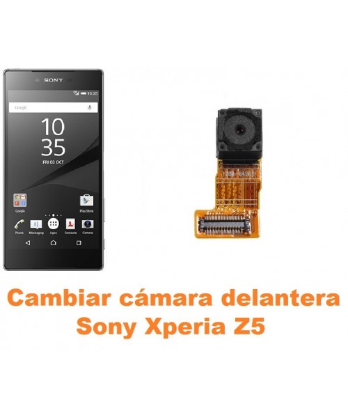 Cambiar cámara delantera Sony Xperia Z5