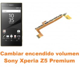 Cambiar encendido y volumen Sony Xperia Z5 Premium