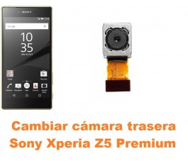 Cambiar cámara trasera Sony Xperia Z5 Premium