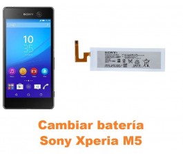 Cambiar batería Sony Xperia M5