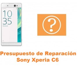 Presupuesto de reparación Sony Xperia C6