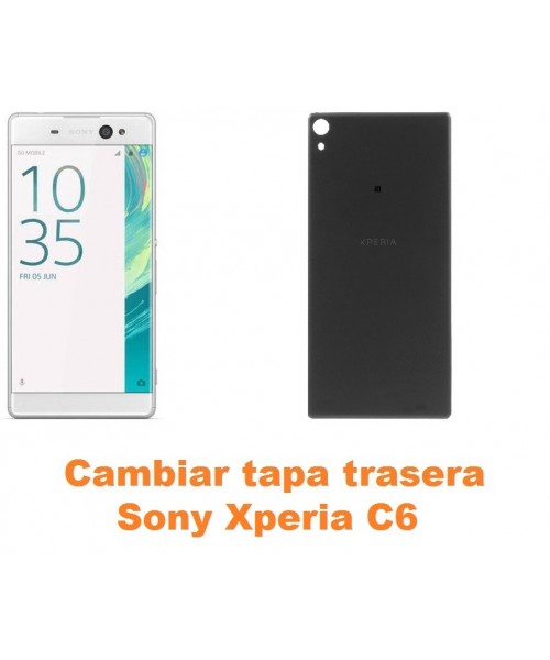 Cambiar tapa trasera Sony Xperia C6