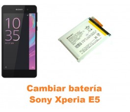 Cambiar batería Sony Xperia E5