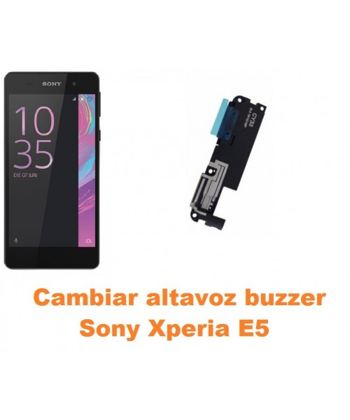 Cambiar altavoz buzzer Sony Xperia E5