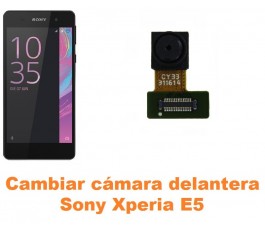 Cambiar cámara delantera Sony Xperia E5