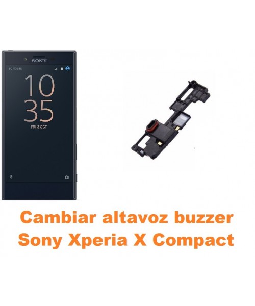 Cambiar altavoz buzzer Sony Xperia X Compact