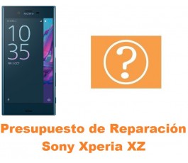 Presupuesto de reparación Sony Xperia XZ