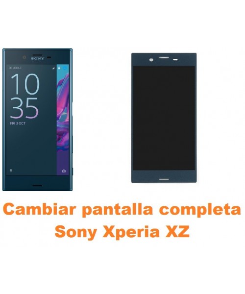 Cambiar pantalla completa Sony Xperia XZ