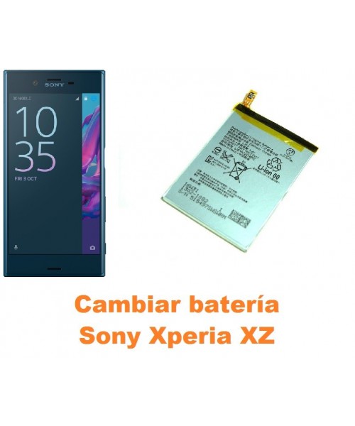 Cambiar batería Sony Xperia XZ