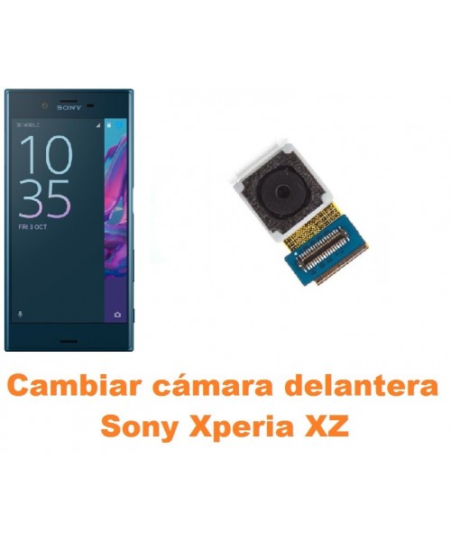 Cambiar cámara delantera Sony Xperia XZ