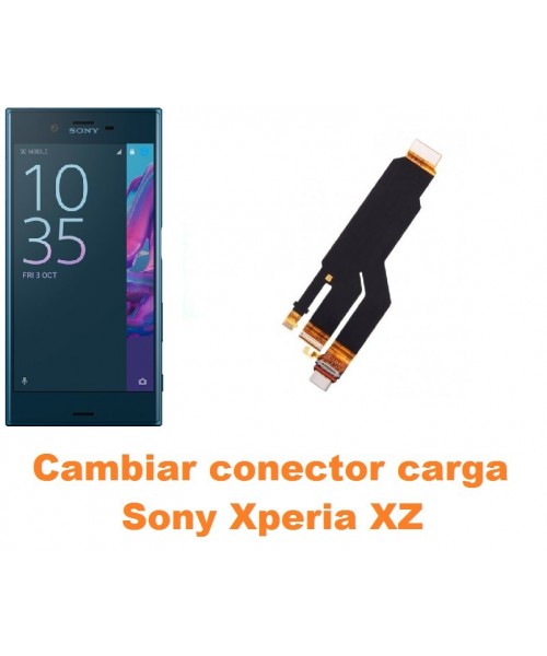 Cambiar conector carga Sony Xperia XZ
