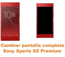 Cambiar pantalla completa Sony Xperia XZ Premium