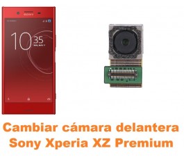 Cambiar cámara delantera Sony Xperia XZ Premium