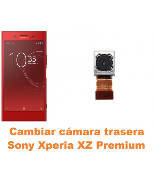 Cambiar cámara trasera Sony Xperia XZ Premium