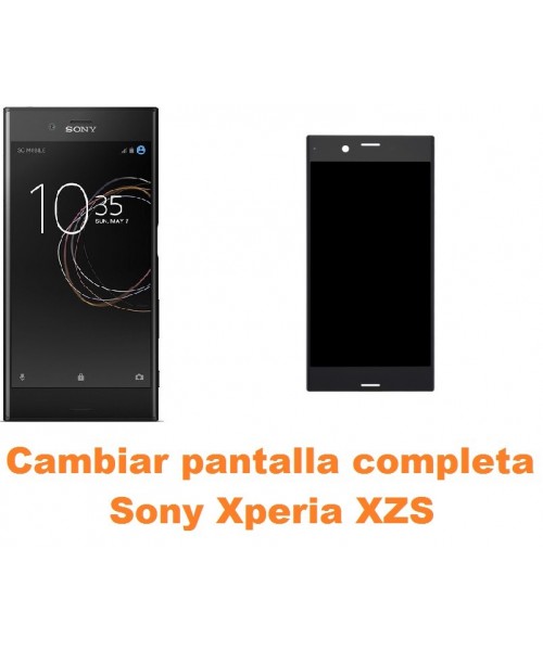 Cambiar pantalla completa Sony Xperia XZs