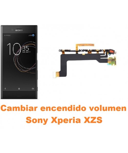 Cambiar encendido y volumen Sony Xperia XZs