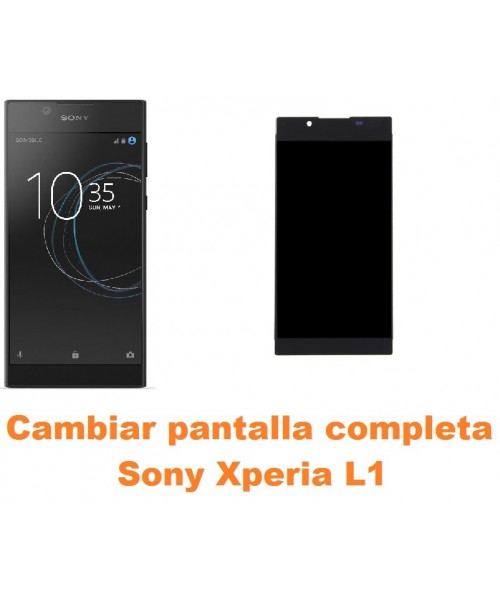 Cambiar pantalla completa Sony Xperia L1
