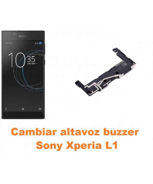 Cambiar altavoz buzzer Sony Xperia L1