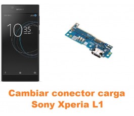 Cambiar conector carga Sony Xperia L1