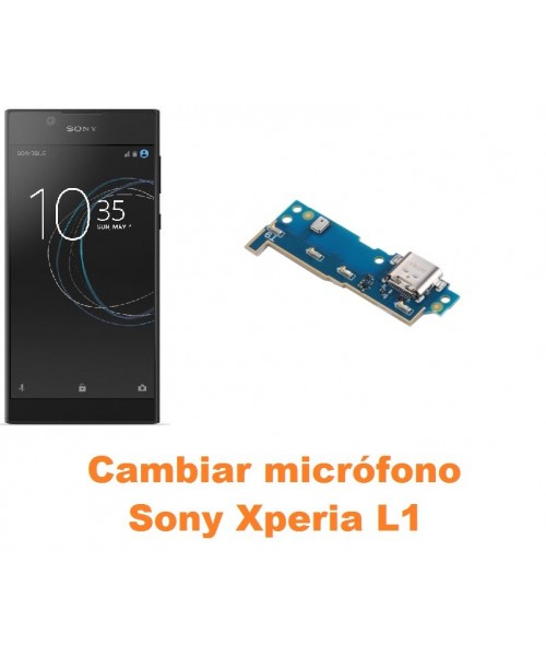 Cambiar micrófono Sony Xperia L1