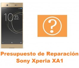 Presupuesto de reparación Sony Xperia XA1