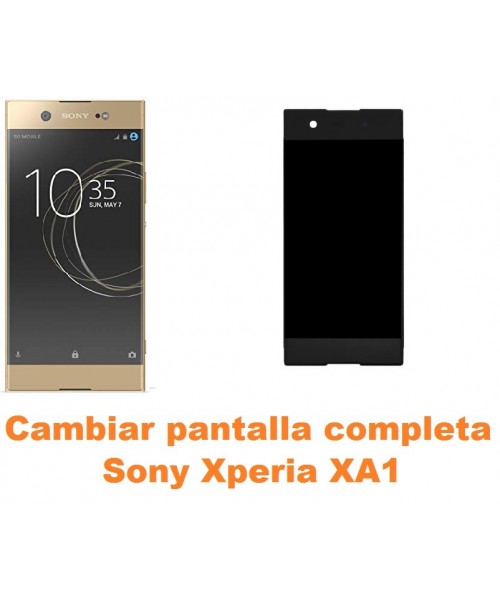 Cambiar pantalla completa Sony Xperia XA1
