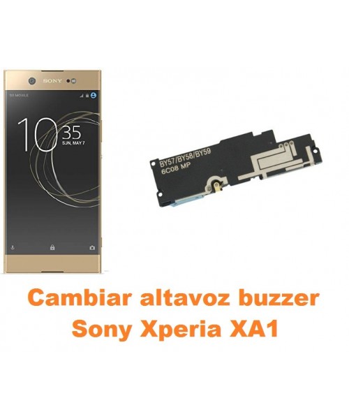 Cambiar altavoz buzzer Sony Xperia XA1