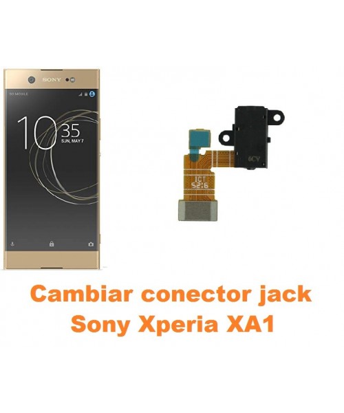 Cambiar conector jack Sony Xperia XA1
