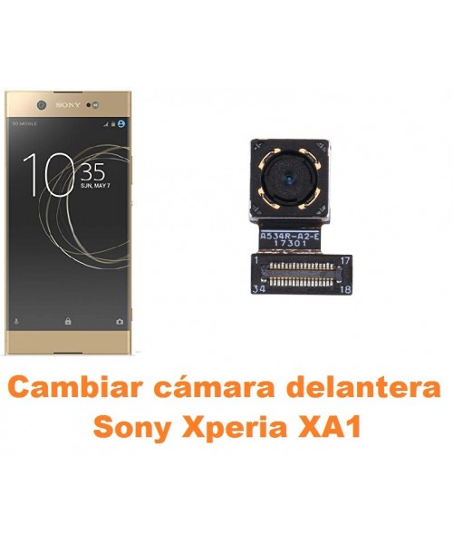 Cambiar cámara delantera Sony Xperia XA1