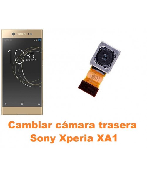 Cambiar cámara trasera Sony Xperia XA1