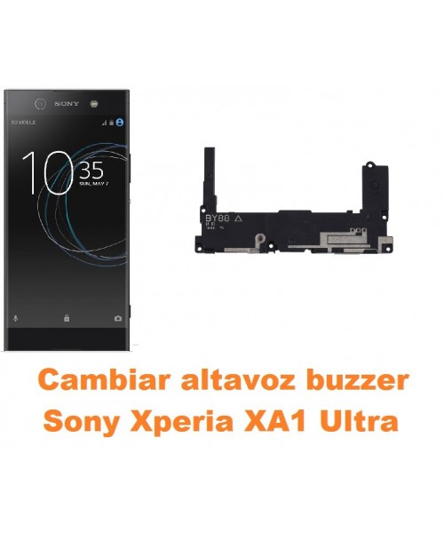 Cambiar altavoz buzzer Sony Xperia XA1 Ultra