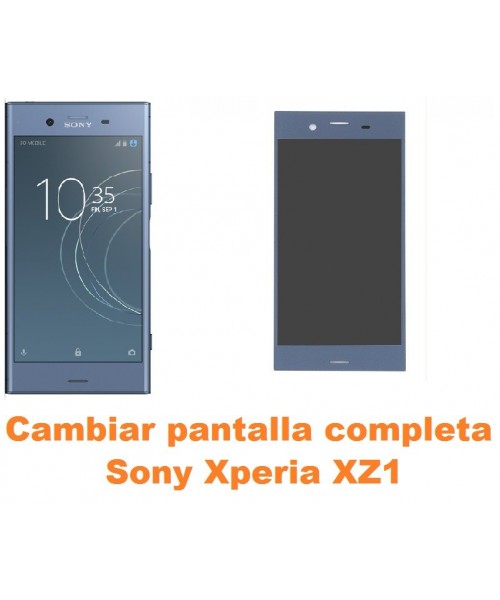 Cambiar pantalla completa Sony Xperia XZ1