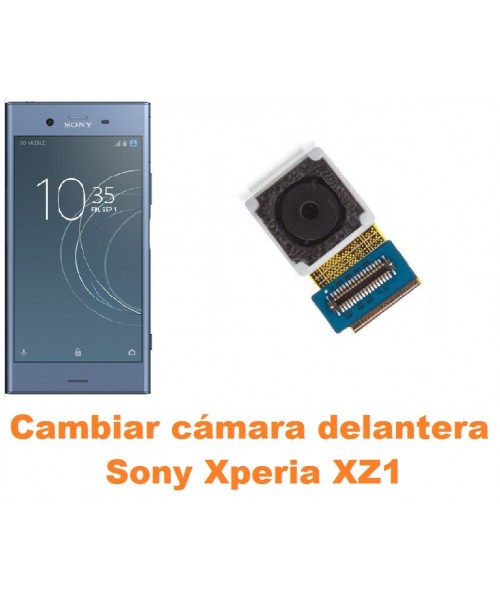 Cambiar cámara delantera Sony Xperia XZ1