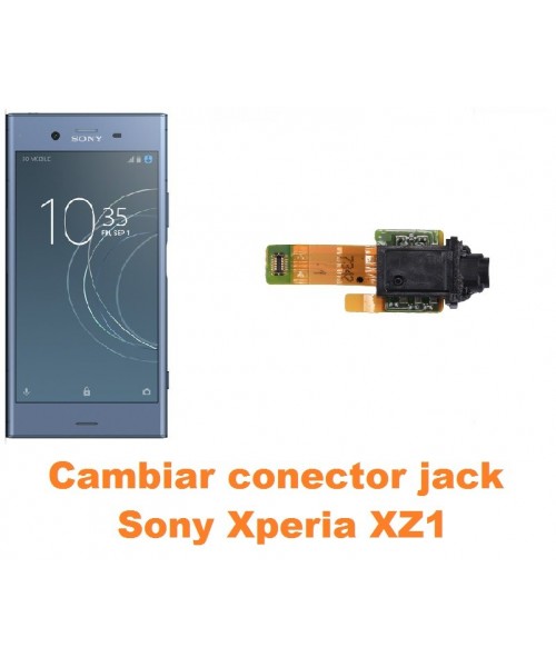 Cambiar conector jack Sony Xperia XZ1