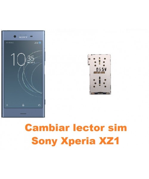 Cambiar lector sim Sony Xperia XZ1