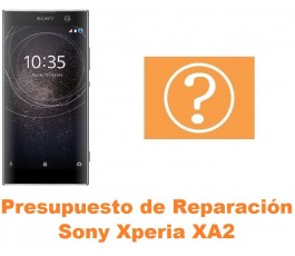 Presupuesto de reparación Sony Xperia XA2