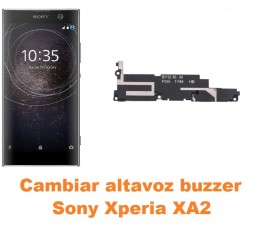 Cambiar altavoz buzzer Sony Xperia XA2