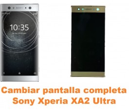 Cambiar pantalla completa Sony Xperia XA2 Ultra