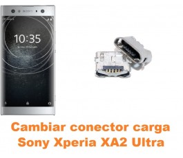 Cambiar conector carga Sony Xperia XA2 Ultra